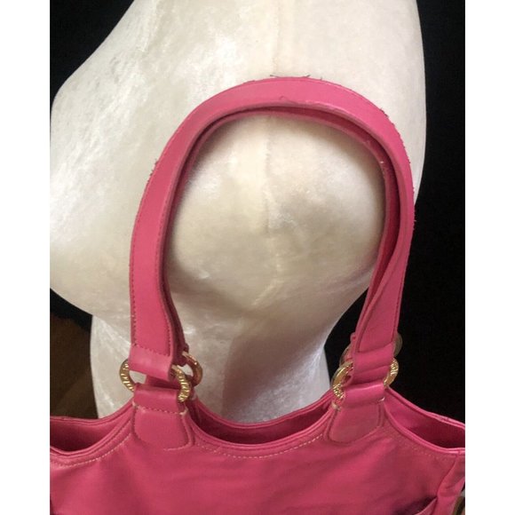 US Polo Association Pink Purse Women’s Handbag Faux Leather Medium Satchel Bag - Picture 7 of 12